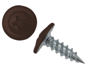 Саморез ПШ 4,2х16 (1000шт) шлиц PH2 RAL 8011 Центр Кровли