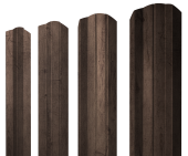 Штакетник М-образный А фигурный 0,45 Print Premium Almond Wood Fresh Центр Кровли