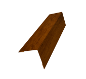 Угол внешний 40х40 0,4 Print Premium Golden Wood Intense FTC (2м) Центр Кровли