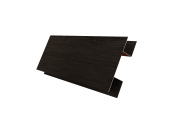 Планка H-образная стыковочная сложная 0,45 Print Premium Antique Wood TwinColor (3м) Центр Кровли