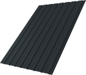 Профнастил С10R Grand Line 0,45 Drap RAL 7016 антрацитово-серый Центр Кровли