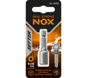 Ключ-насадка магнитная Nox Nut Setter 6x48мм карта (556001) Центр Кровли