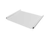 Кликфальц Pro Gofr Grand Line 0,45 Drap TX с пленкой на замках RAL 9003 сигнальный белый Центр Кровли
