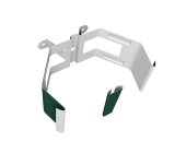 Крепление трубы для гофры на дерево Vortex Lite PE RAL 6005 зеленый мох Центр Кровли