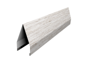 Ламель забора жалюзи Tokyo new 0,45 Print Elite Snow Wood TwinColor Центр Кровли