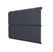 ЭкоБрус new 0,45 PE-Double RAL 7024 мокрый асфальт Центр Кровли