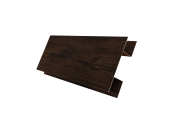 Планка H-образная БХ new 0,45 Print Elite Cherry Wood TwinColor (2м) Центр Кровли