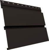 Квадро Брус 3D в02 Grand Line 0,5 Velur RR 32 темно-коричневый Центр Кровли