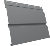 Квадро Брус v02 Grand Line 0,5 Satin с пленкой RAL 7004 сигнальный серый Центр Кровли