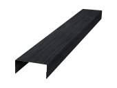 Крышка 30х15 жалюзи Texas 0,45 Print Premium Grey Wood TwinColor (2м) Центр Кровли