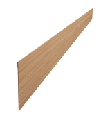 Ламель забора жалюзи Palermo 0,45 Print Elite с пленкой Honey Wood TwinColor Центр Кровли