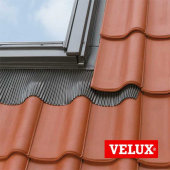 Оклад VELUX EDW 1000 с гидроизоляцией для профилированных кровельных материалов 66x118 Центр Кровли