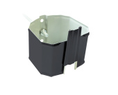 Кронштейн трубы на кирпич прямоугольный Vortex Matt RAL 7024 Центр Кровли
