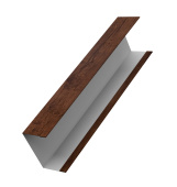 Крышка жалюзи Milan,Tokyo 0,45 Print Premium Cherry Wood Dark FTC (2,5м) Центр Кровли