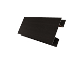 Планка H-образная стыковочная сложная 0,45 Print Elite Coffee Wood TwinColor (3м) Центр Кровли