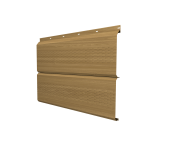 Софит ЭкоБрус с перфорацией 0,345 Grand Line 0,45 Print Elite Honey Wood TwinColor Центр Кровли
