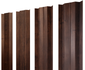 Штакетник М-образный В с прямым резом 0,4 Print Premium Cherry Wood Fresh TwinColor Центр Кровли