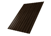 Профнастил С8A v02 Grand Line 0,45 Print Elite с пленкой Antique Wood TwinColor Центр Кровли