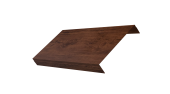 Ламель обратная 150 забора жалюзи Texas 0,45 Print-Double Premium с пленкой Cherry Wood Fresh Центр Кровли