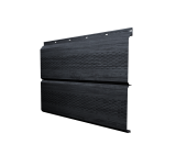Софит ЭкоБрус new c перфорацией 0,45 Print Premium с пленкой Grey Wood TwinColor Центр Кровли