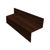 Отлив межэтажный 45 0,45 Print Elite Cherry Wood TwinColor (3м) Центр Кровли