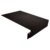 Планка околооконная сложная 250х50х12 (j-фаска) 0,45 Print Elite Coffee Wood TwinColor (3м) Центр Кровли