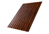 Профнастил С8A v01 0,4 Print Premium с пленкой Cherry Wood Fresh TwinColor Центр Кровли