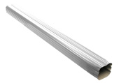 Труба прямоугольная Vortex 3м RAL 9003 Центр Кровли