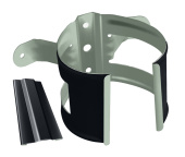 Кронштейн трубы на дерево Grand Line ПЭ 100мм RAL 7024 мокрый асфальт Центр Кровли