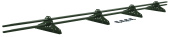 Снегозадержатель NEW трубчатый Grand Line RAL 6020 3м Центр Кровли