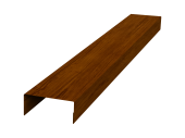 Крышка 30х15 жалюзи Texas 0,45 Print-double Premium Golden Wood Intense F (3м) Центр Кровли