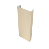 Полустолб для С8,С10 0,5 Satin с пленкой RAL 1015 светлая слоновая кость (L3,0) Центр Кровли
