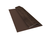Планка финишная БХ new 0,45 Print Elite Antique Wood TwinColor (2м) Центр Кровли