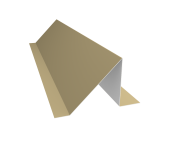 Планка снегозадержания 75х115 0,45 PE с пленкой RAL 1014 слоновая кость (2м) Центр Кровли