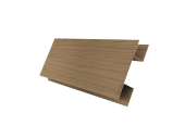 Планка H-образная стыковочная сложная 0,45 Print Elite Honey Wood TwinColor (3м) Центр Кровли