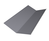 Планка ендовы нижней 300х300 0,45 Drap TX RAL 7004 сигнальный серый (2м) Центр Кровли