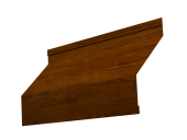 Ламель забора жалюзи Milan 0,45 Print-Double Premium Golden Wood Intense F Центр Кровли