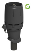 Вентилятор крышный Vilpe Flow Есo110P/500 черный Центр Кровли