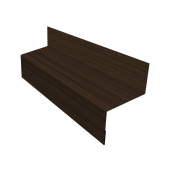 Отлив межэтажный 45 0,45 Print Elite Coffee Wood TwinColor (3м) Центр Кровли