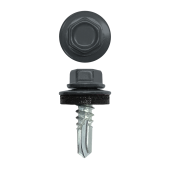 Саморез по металлу 5,5х19 (250шт) сверло №3 RAL 7011 Центр Кровли