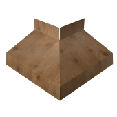 Угол отлива внешний 50 0,45 Print Premium с пленкой Pine Wood Fresh Центр Кровли
