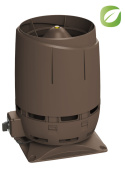 Вентилятор Vilpe Flow Eсo125S с основанием 300x300 коричневый Центр Кровли