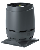 Вентилятор Vilpe Flow Eсo200S с основанием 400x400 серый Центр Кровли