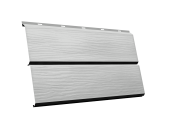 ЭкоБрус new 3D 0,45 Drap TX с пленкой RAL 7047 телегрей 4 Центр Кровли