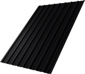 Профнастил С10A Grand Line 0,5 Velur RAL 9005 черный Центр Кровли