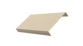 Ламель обратная 150 забора жалюзи Texas 0,45 Print Elite с пленкой Milky Wood TwinColor Центр Кровли