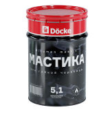 Мастика Docke для гибкой черепицы 5л Центр Кровли