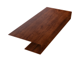 J-Профиль 12мм 0,45 Print-Double Premium Cherry Wood Fresh (2м) Центр Кровли