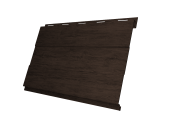 Софит Вертикаль 0,2 prof Grand line 0,45 Print Premium с пленкой Antique Wood TwinColor Центр Кровли