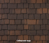 Черепица гибкая RoofShield Премиум Эстейт сибирский кедр Центр Кровли